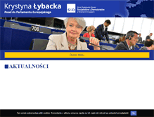 Tablet Screenshot of lybacka.pl